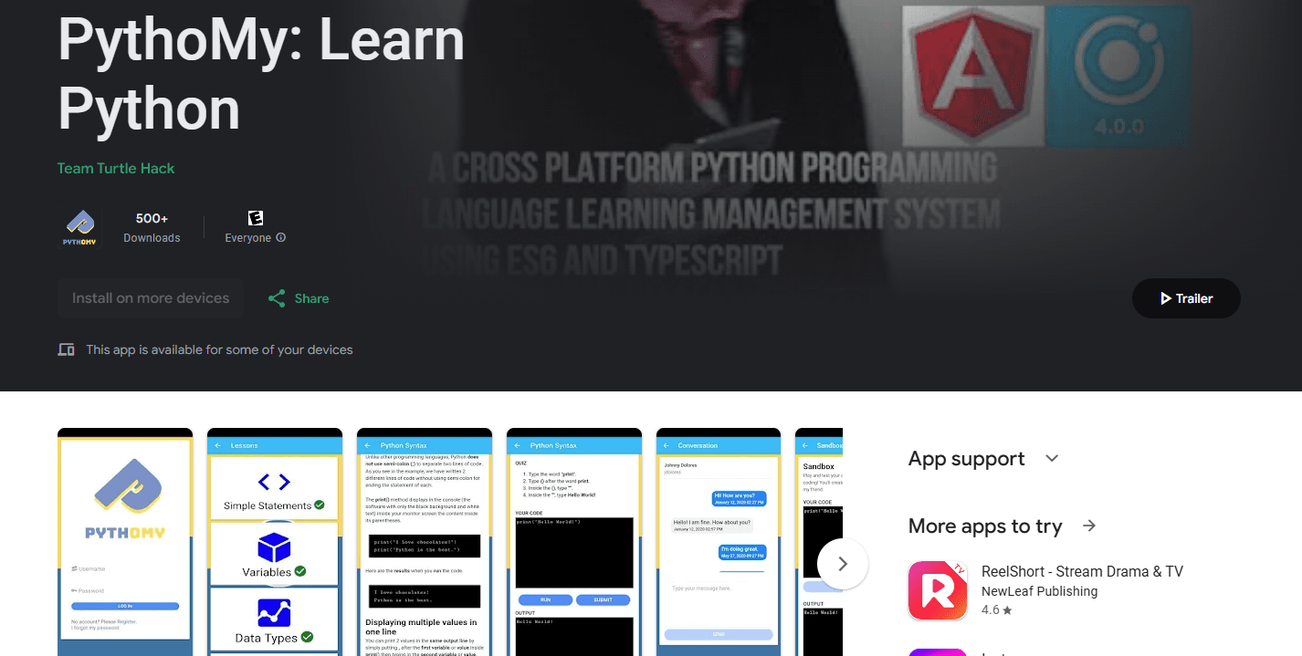 PythoMy: Learn Python